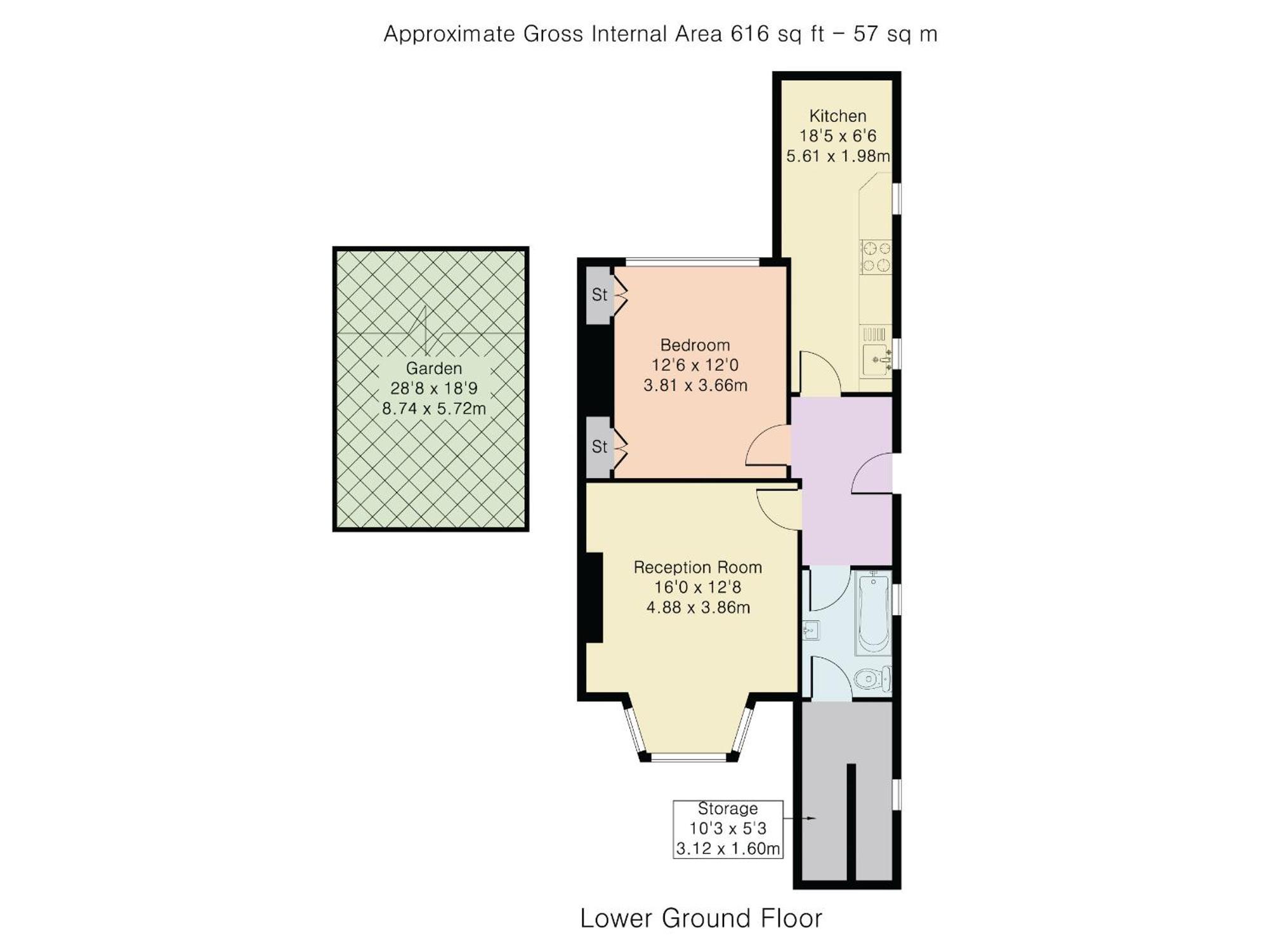 Pass The Keys Private Garden Apartment By Tulse Hill Station London Exteriör bild